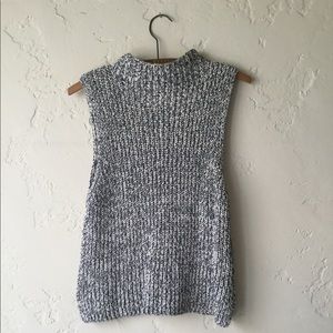 Madewell Sleeveless Chunky Knit Sweater